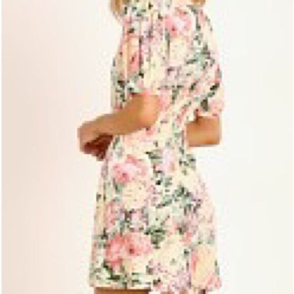 Faithful The Brand | Sidonie Mini Dress Venissa Floral Yellow Size 2 XS - Picture 2 of 10